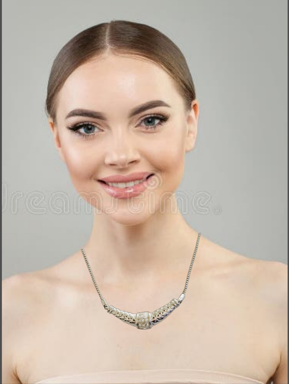 Silver Tone Choker/Necklace. NWOT